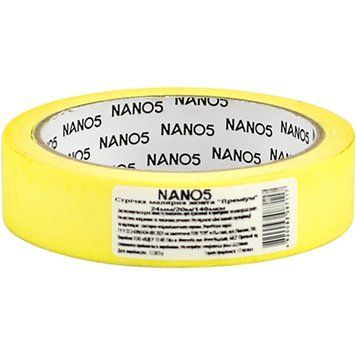Скотч малярський Nano5 18х20м (140мкм) N50004 124078 фото