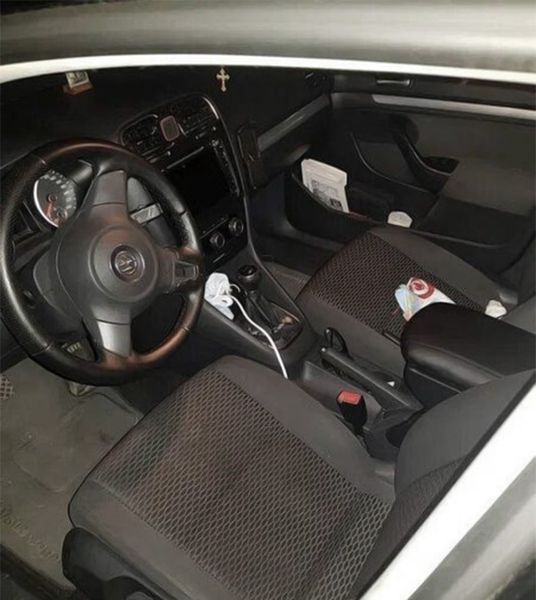 Подлокотник Volkswagen Polo Sedan 2010-2020, Фольксваген Поло Седан Экокожа Brazo черный 101785 фото
