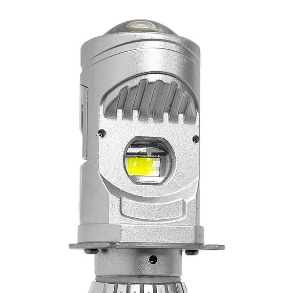 Автолампи світлодіодні Mini лінзи Aozoom Bi-Led H4 40/75W 12V 6000K 12000Lm 109786 фото