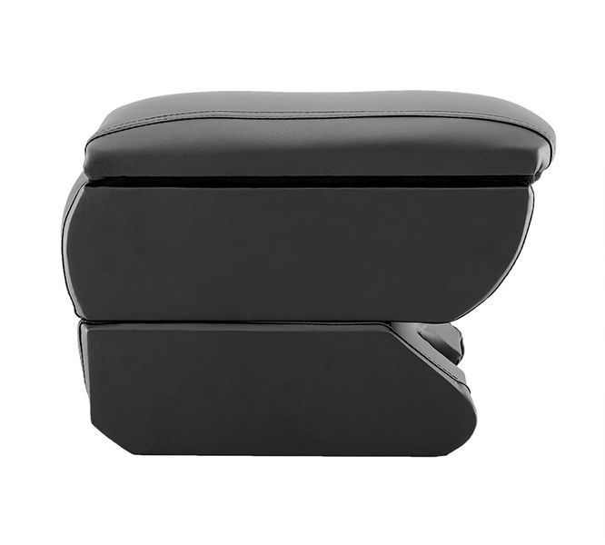 Подлокотник Volkswagen Polo Sedan 2010-2020, Фольксваген Поло Седан Экокожа Brazo черный 101785 фото