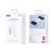 Адаптер сетевой XO GaN Desktop Fast Charger Power Cord L133 3USB 3Type-C 75W 3A PD QC 1.5м 123174 фото 5