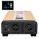 Преобразователь напряжения Pulso ISU-3000 12V-220V 3000W LCD USB-5VDC 2A 2-Розетки (прав. синусоид) 123232 фото 2