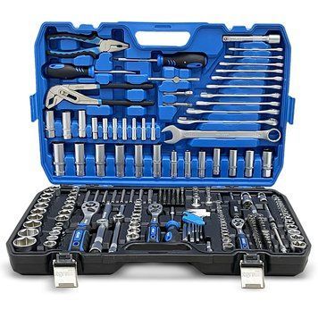 Набір інструментів професійний Molder MT60233 1/2", 1/4", 3/8" 72Т CR-V 233 одиниці 108360 фото
