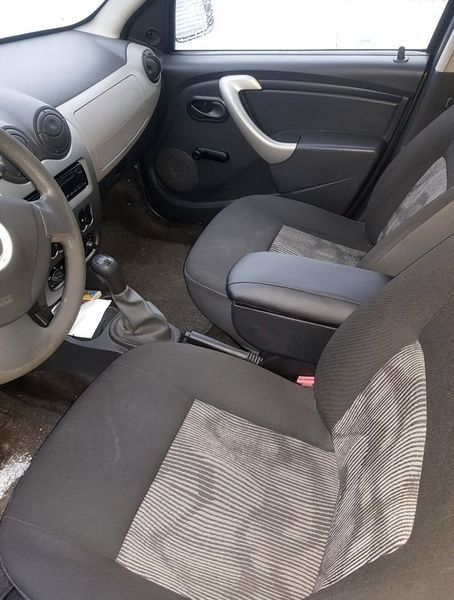 Подлокотник Renault Logan 2004-2012, 2013-, Рено Логан Экокожа Brazo черный 101739 фото