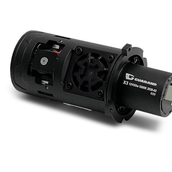 Автолампи світлодіодні Mini лінзи Bi-Led H4 Guarand X3 45/60W 5500K 14000Lm Canbus 12V 123631 фото