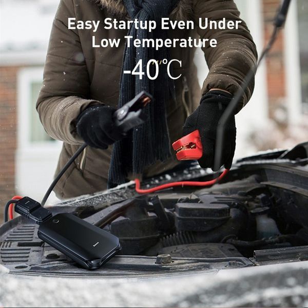 Пусковий пристрій Baseus Car Jump Starter 800A (портативний акумулятор) 79191 фото