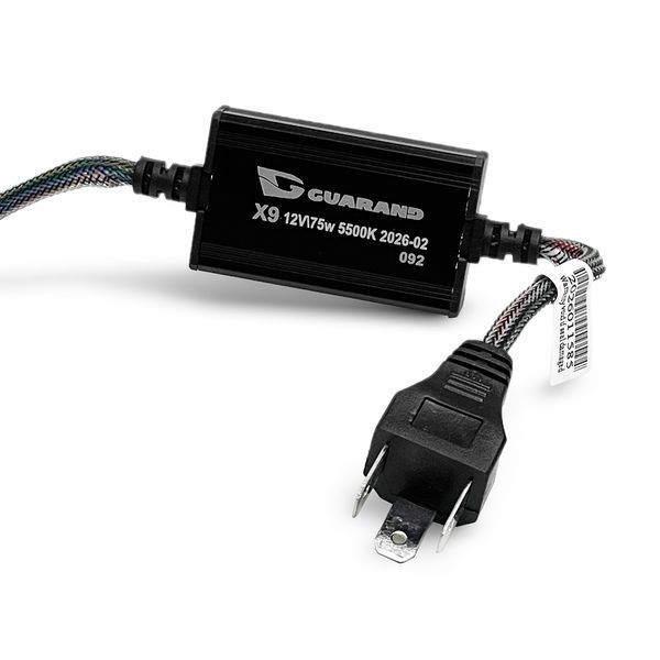 Автолампи світлодіодні Mini лінзи Bi-Led H4 Guarand X9 60/90W 5500K 18000Lm Canbus 12V 123632 фото