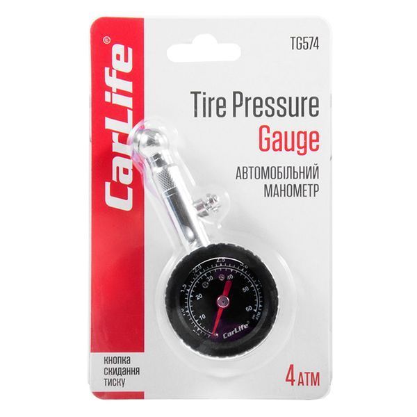 Манометр Carlife TG 574 28504 фото