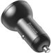 Автомобильное зарядное Baseus Digital Display Dual USB 4.8A Car Charger 24W (CCBX-0G) Black 79133 фото 4