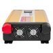 Преобразователь напряжения Pulso ISU-2000 12V-220V 2000W LCD 1USB 2-Розетки (прав. синусоид) 109441 фото 3
