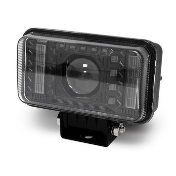 Фара діодна Лідер J 53 ближнє світло + дальнє світло + DRL 25W/33W (1шт) 122169 фото