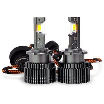 Світлодіодні автолампи DriveX D4 DLX Ultra 55W 12-24V 6000K 12000Lm (2шт.) 122564 фото