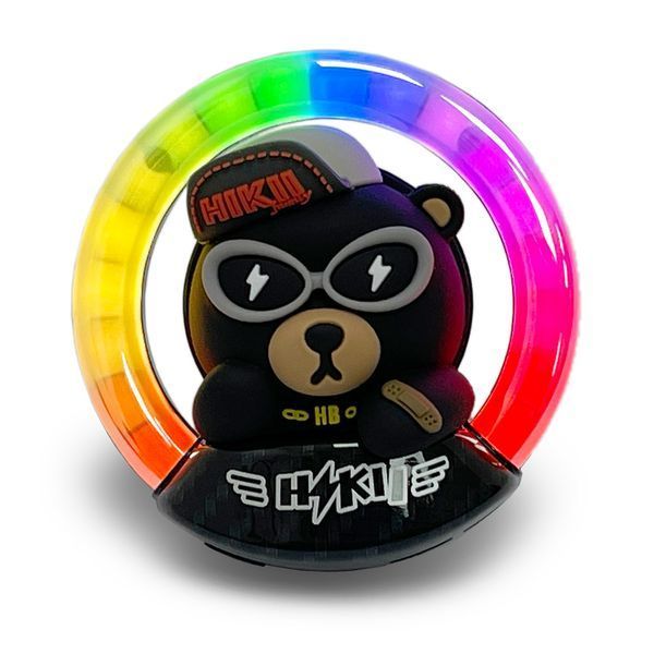Ароматизатор світлодіодний RGB Bear Black 108965 фото