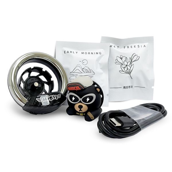 Ароматизатор світлодіодний RGB Bear Black 108965 фото