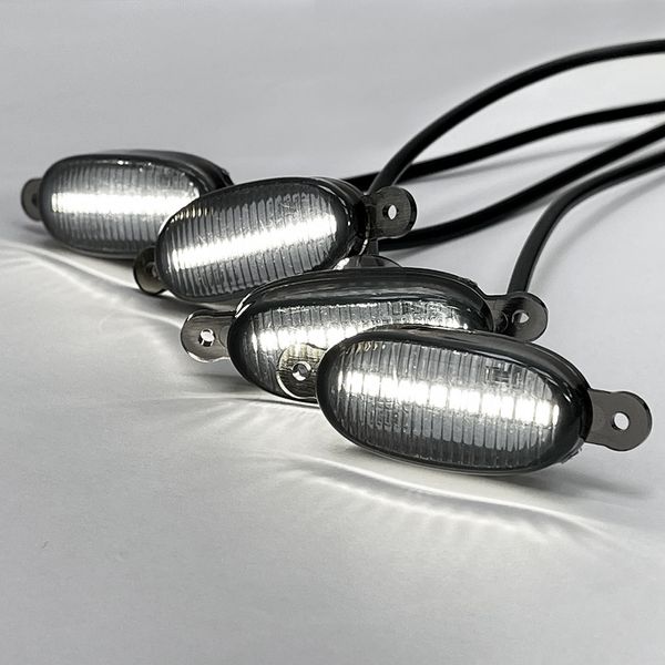 Підсвічування решітки радіатора Raptor style 12 LED 12V White (4шт) 109264 фото