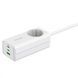 Подовжувач мережевий Proove Power Strip PD-02 65W 2Type-C + 1USB White 124661 фото 3