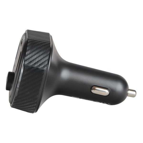 FM модулятор Voin W-3386 2USB 4.8A, 1Type-C 30W (+ вольтметр) Bluetooth 5.3, Hands free 12-24V 123097 фото