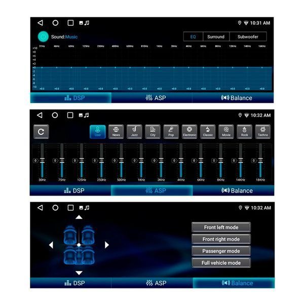 Автомагнітола Cyclone MP-5003 V4 6.58" IPS 2/64GB ASP GPS 4CF CarPlay/Android Auto Android 10 124280 фото