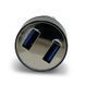 Автомобильное зарядное Лидер 2USB 5V 3.1A 12-24V Black 107778 фото 2