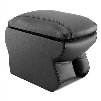 Подлокотник Volkswagen Bora 1999-2005, Фольксваген Бора Экокожа Brazo черный 101772 фото