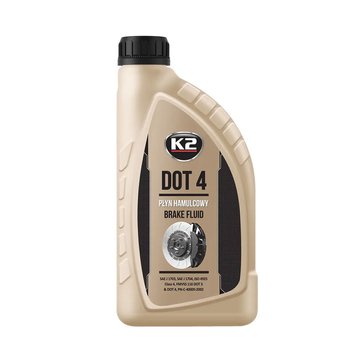 Рідина гальмівна K2 Turbo DOT 4 Brake Fluid 0.5 л T1041 (K20066) 105134 фото