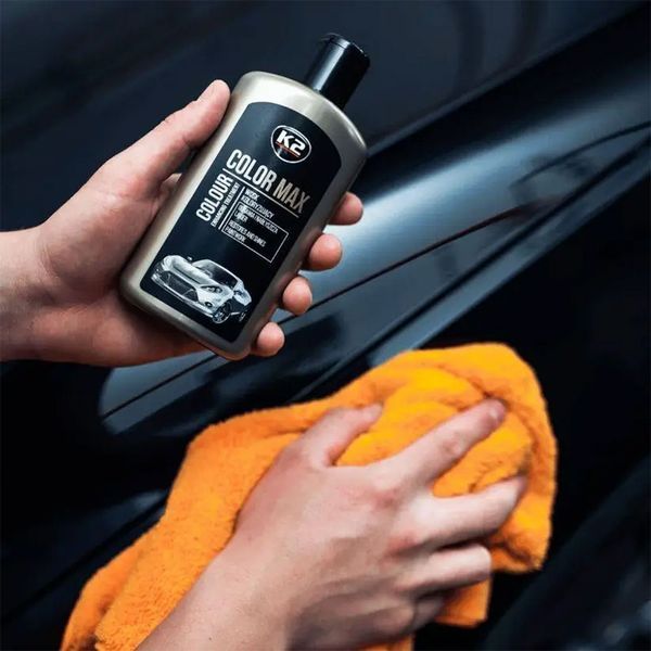 Полироль кузова K2 Color Max 250ml Чорний K20551 107381 фото