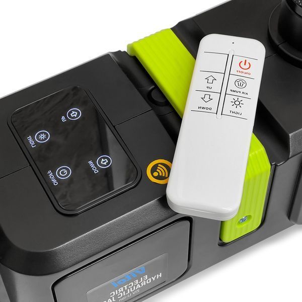 Домкрат электрогидравлический Vitol 2т (155-450мм) 220W 21V + гайковерт 420Nm HF053 121874 фото