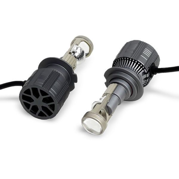 Світлодіодні Mini лінзи Super LED H7 CAN 50W 6000K 10000Lm 12-24V (2 шт.) 122736 фото
