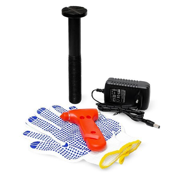 Домкрат электрогидравлический Vitol 2т (155-450мм) 220W 21V + гайковерт 420Nm HF053 121874 фото