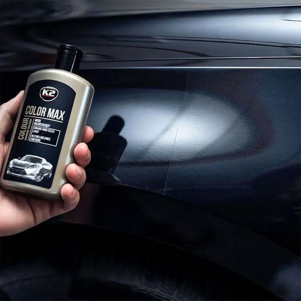 Полироль кузова K2 Color Max 250ml Чорний K20551 107381 фото
