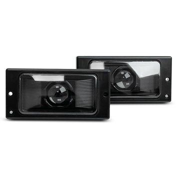 Штатная светодиодная противотуманка ВАЗ 2110-2112, 2113-2115 J55 30/40W белый свет 10-80V (2 шт.) 123206 фото