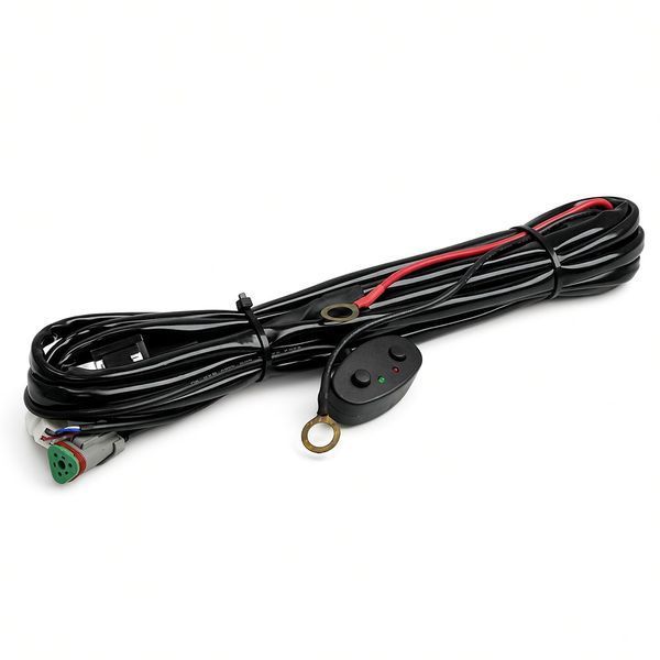 Світлодіодна фара (балка) EvroAutoLig 70W дальній + RGB ДХО + STROB (W+RGB) 1 шт. 54см. App Control 124652 фото