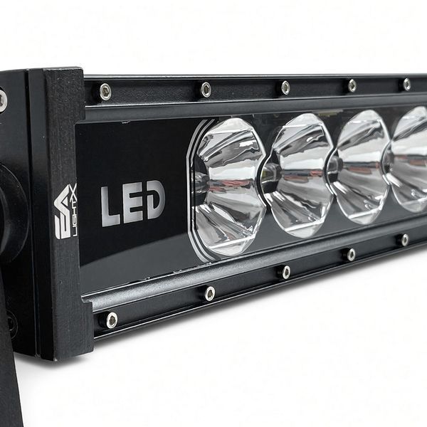 Світлодіодна фара (балка) EvroAutoLig 70W дальній + RGB ДХО + STROB (W+RGB) 1 шт. 54см. App Control 124652 фото