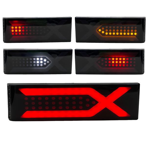 Фонари задние ВАЗ 2108, 2109, 21099, 2113, 2114 LED X-дизай (к-т 2 шт) 109800 фото