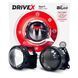 Комплект світлодіодних лінз DriveX Bi-LED Evolution F1 3.0" 6000K 37/45W 24V (для вантажних авто) 107185 фото 1