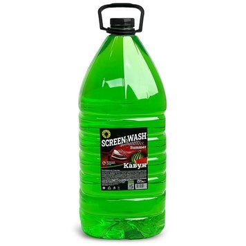 Омыватель стекла летний ScreenWash Арбуз 5л. Зеленый 123964 фото