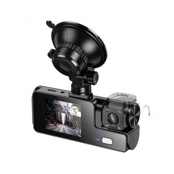 Відеореєстратор Hoco World three-screen DI60 2" 720P/480P WiFi Black 122091 фото Відеореєстратор Hoco World three-screen DI60 2" 720P/480P WiFi Black 122091 фото