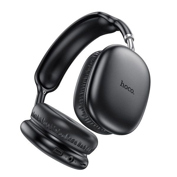Наушники Hoco Triumph BT headphones W35 Air BT5.3 AUX/TF 45h Black 122685 фото