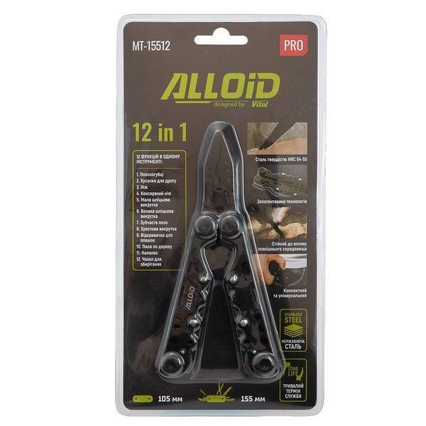 Мультитул Alloid Pro 12в1 123461 фото