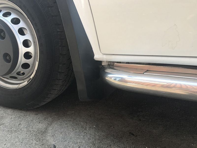 Брызговики Volkswagen Crafter 2006-2016 (4шт.) для 2 каткового Begel 58866 фото
