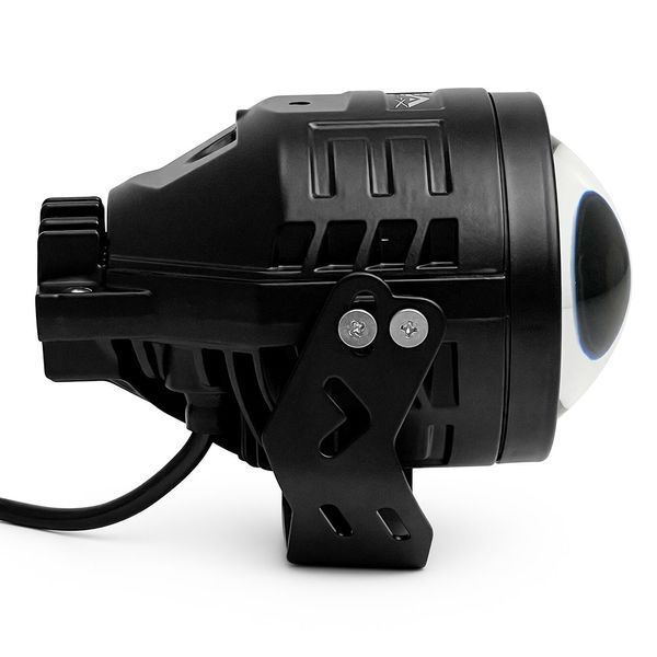Протитуманні LED лінзи з азотною капсулою Universal A1 P-скоба 45W 6000K 8000Lm 12-24V (2шт) 124570 фото