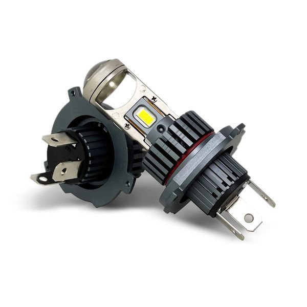 Світлодіодні Mini лінзи T30 LED H4 35W 6000K 6000Lm 12-24V (2 шт.) 122571 фото