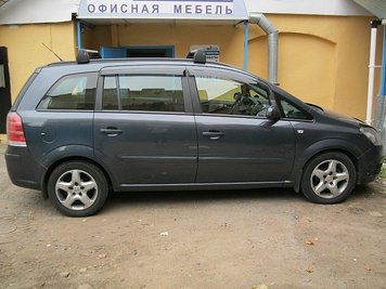 Дефлекторы окон, ветровики OPEL Zafira B 2006- Cobra 9054 фото