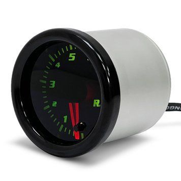Тахометр Ket Gauge 5205 RGB Black 52 мм 109681 фото