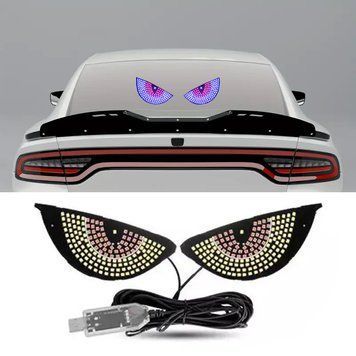 Светодиодная LED панель Глаза Y7 Blue+Red (к-т 2шт) 122959 фото