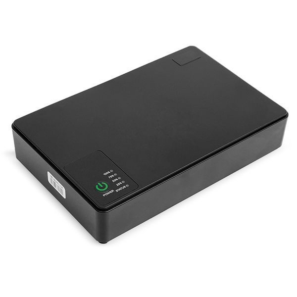 Повербанк для роутера UPS Mini DC2036P 36W POE, LAN, USB, Type-C, 5V, 9V, 12V 20000mAh Black 123514 фото