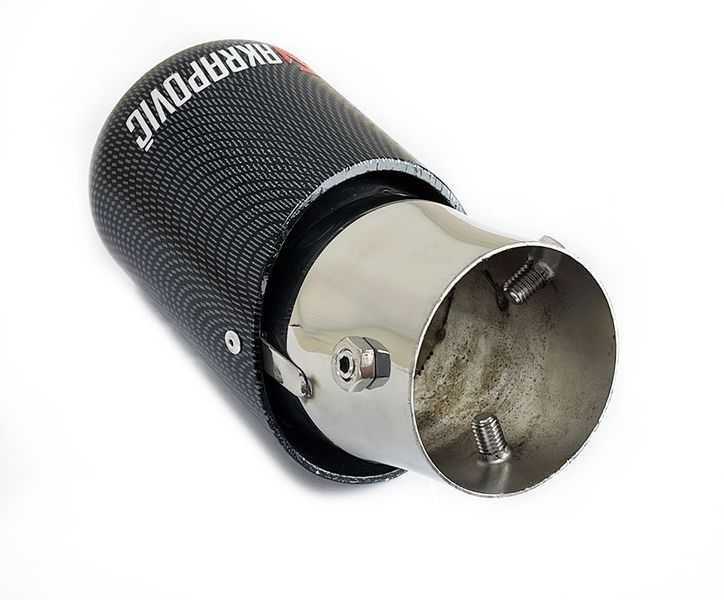 Насадка глушника Akrapovic 9503 (JB) Одинарний 70 mm 96123 фото