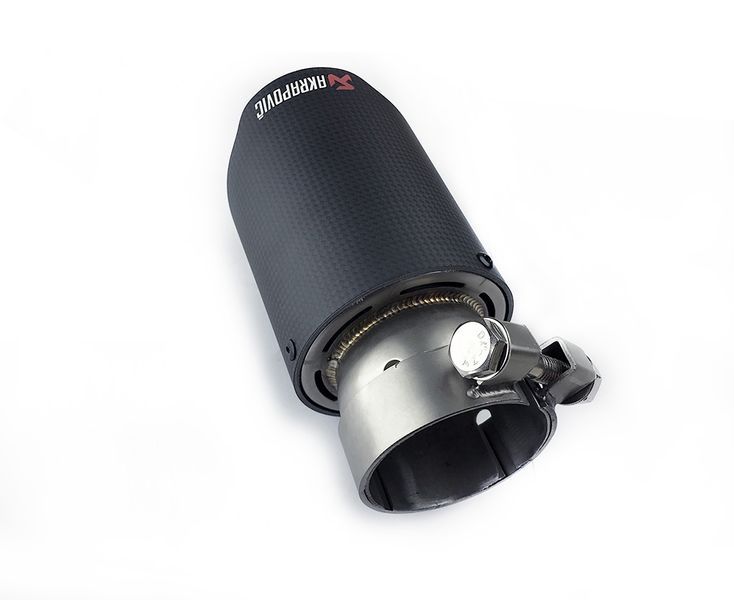 Насадка глушителя Akrapovic АК66-89 Одинарная (ZB) carbon 85870 фото