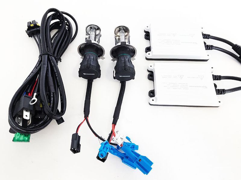 Комплект биксенона Guarand 24V 35W H4 5000K 7733 фото