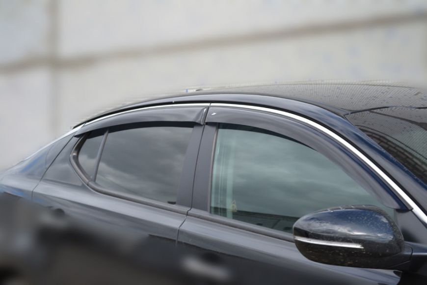 Дефлекторы окон, ветровики KIA Optima III 2010- Cobra 8877 фото
